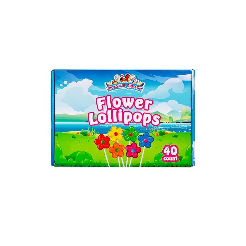 Flower Lollipop - 40ct