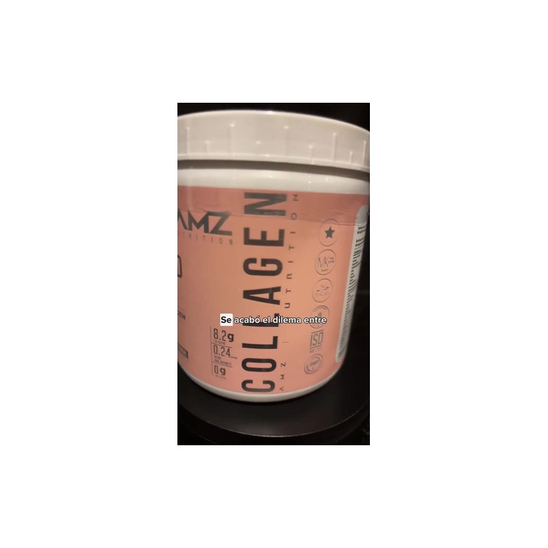 Amz Colageno Hidrolizado Con Vitamina C 500g 50 Serv