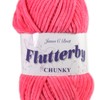 James C Brett Flutterby Chunky 100g Knitting Yarn - B47