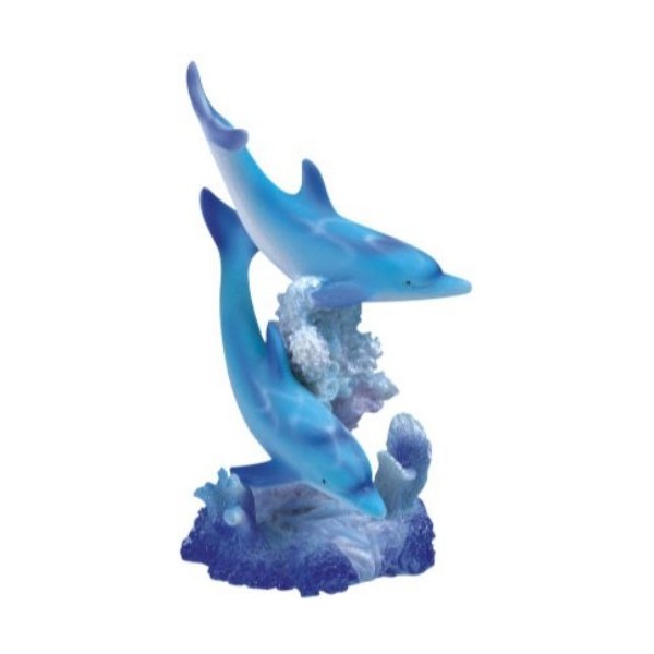 StealStreet SS-G-90065 Marine Life Two Dolphin Design Figurine Statue Decoration Collection