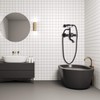 Oil Rubbed Bronze Tub Faucet GGStudy Clawfoot Bathtub Faucet Wall