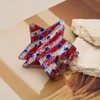 FRUZJAY 4th of July Hair Clips Star Hair Claw Clips