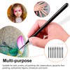 Detail Brush Set with 9 Fine Brushes for Precise Painting,