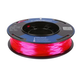 SainSmart TPU Filament 1.75 Pink Flexible TPU 3D Printing Filament 1.75 mm 250g Translucent Color Dimensional Accuracy +/- 0.05 mm