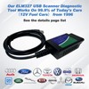 VZG ELM327 OBD2 USB Scan Tool/Code Reader,Elm327 Usb Adapter Obd2