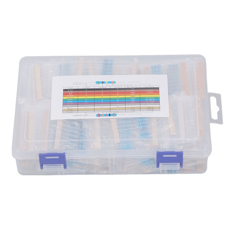 860Pcs 86 Values Resistor Kit 1 Ohm ‑ 1M Ohm