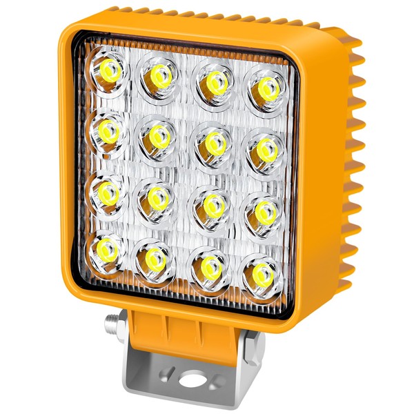 AnTom 240 W LED Work Light 12 V - 60 V 4 Inch Reversing Light 16 LED Astigmatic Waterproof IP68 LED Headlight for Excavators, Tractors, ATV, Trucks