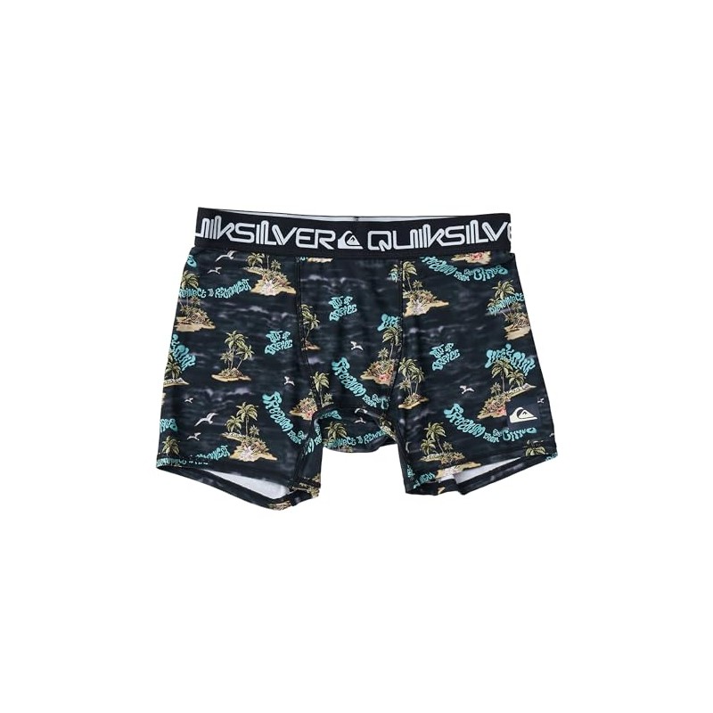 Quiksilver CONNECT Men's Swim Shorts, Black, M