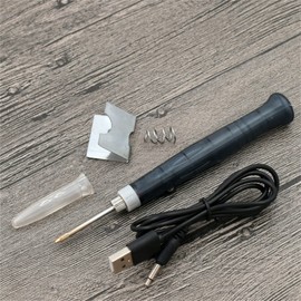 WANGCL Soldering Iron Pen, Soldering Iron Kit with 5V 8W Temperature Adjustable Welding Tool for Electronics Repairing