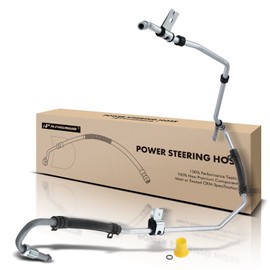 A-Premium Power Steering Hose Return Hose Line Assembly Compatible with Hyundai Tiburon 2003-2008 V6 2.7L Gear To Cooler