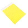 500PCS Paper Wristband Yellow Bracelets Disposable Waterproof Tear Resistant Paper
