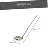 SHOWERORO 304 Stainless Steel Slotted Spoon Multi-Use Cooking Spoon Hanging