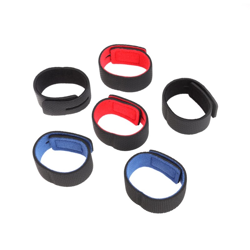 Operitacx Fishing Rod Securing Straps 6 Pack Strong Gripping Loop