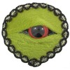 Needzo Green Zombie Monster Eye Patch, 3 Inch (Green)