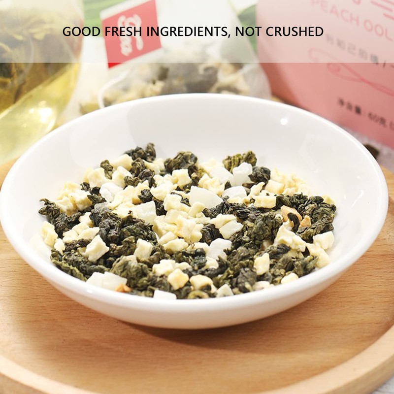 Té de Frutas, té Oolong con Sabor a Melocotón Exquisitamente