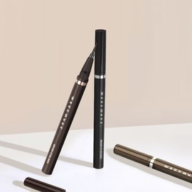 Wake Make Iron Wall Brush Eyeliner 0.6g - Tinted eyeliner/R, No. 01 Black / 웨이크메이크 철벽 브러쉬 아이라이너 0.6g - 색조 아이라인/R, 01호 블랙