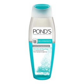 Loción Desmaquillante Bifásica POND'S Dual Bio-Hydratante | Remueve Maquillaje a Prueba de Agua | 200 ml