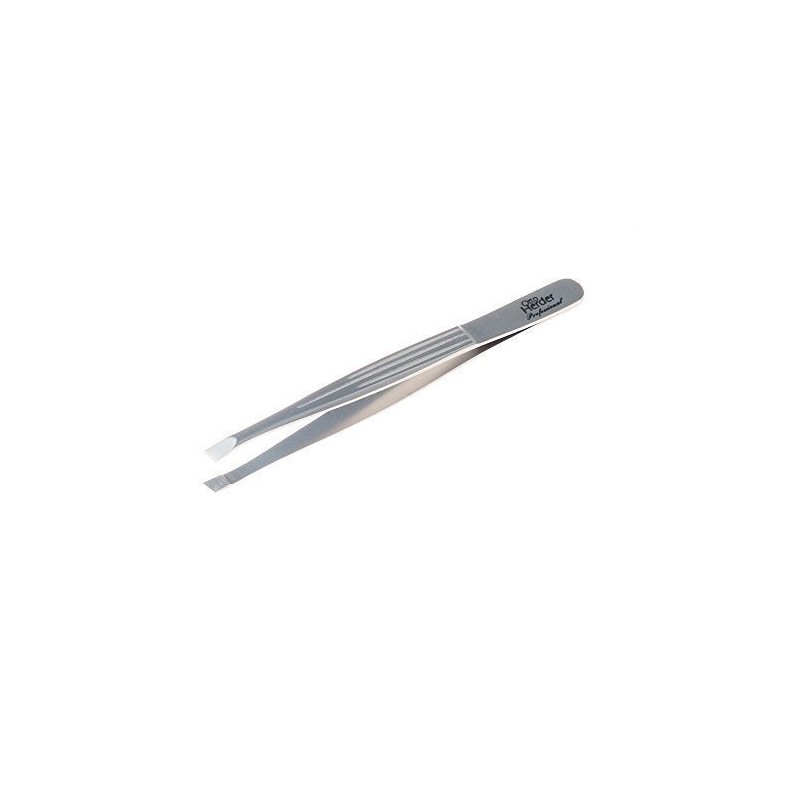 Slanted Tweezers Tweezers 9 cm Fore Eyebrow and excess Bristles