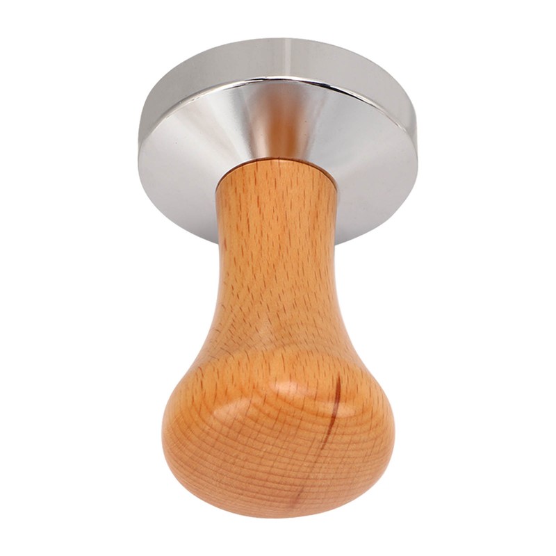 Coffee Tamper Stainless Steel Flat Bottom Tamping Tool Coffee Hand