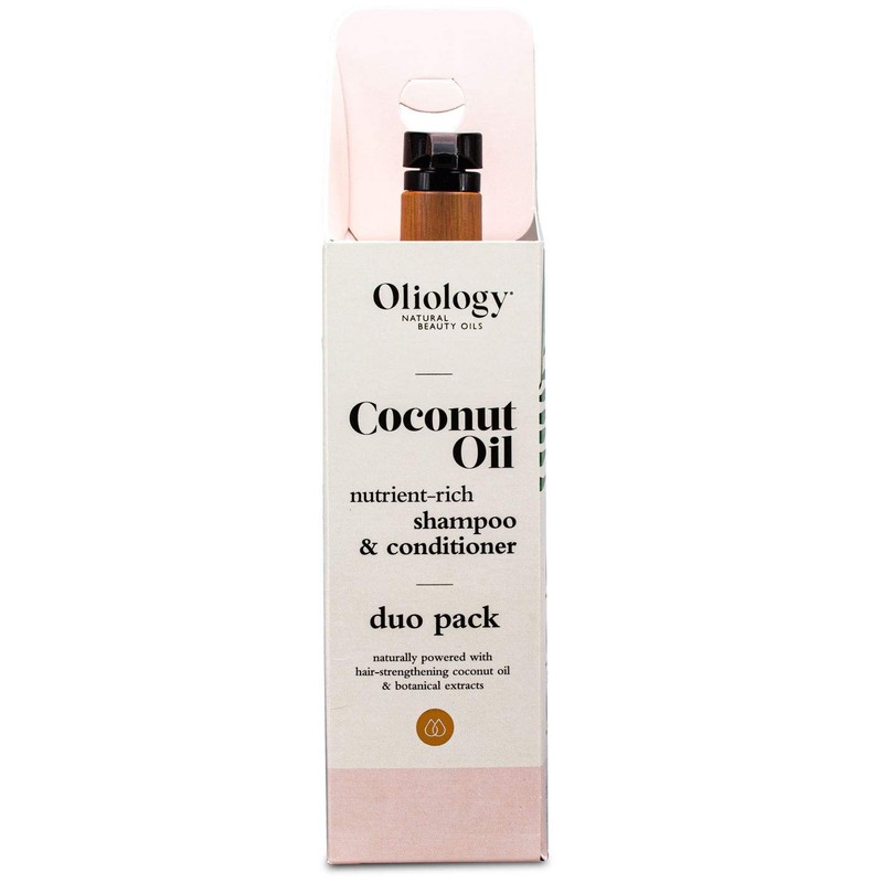 Oliology Nutrient Rich Coconut Oil Shampoo & Conditioner Combo Pack