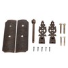 Antique Drawer Pendant Pulls Beautifully Engraved High Hardness Brass Book