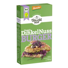 Bauckhof - Spelt Nut Burger Demeter - 150 g - Pack of 6
