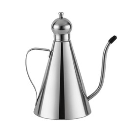 Dycica Olive Oil Dispenser, Stainless Steel Olive Oil Bottle, Leakproof Oil Pot, Oil Drizzler, Oil Dispenser Kitchen Storage Container(500ml)