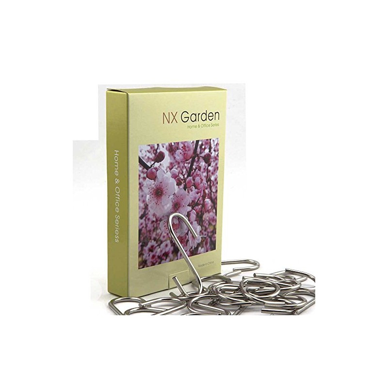 NXG 30 Pack 2.5 Inch Nickel Plated Stainless Steel S