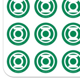 Green Lantern White Logo Planner Calendar Scrapbooking Crafting Stickers