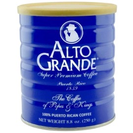 Alto Grande Coffee Super Premium Ground Coffee From Puerto Rico, 8.8 Ounce