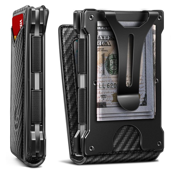 KEMISANT Men Wallet- Slim Wallet Money Clip For Gift Men