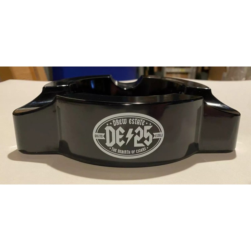 Drew Estate Black Melamine Cigar Ashtray