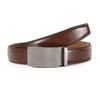 Nelbons Men's Belt Ratchet Belt Automatic Buckle for Men Suit
