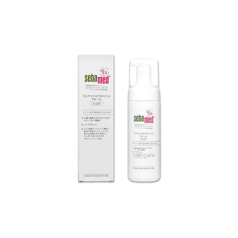seba med sebamed facial wash foam refreshing 150ml
