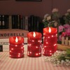 Xinhidar Flameless Candle Battery Powered Embedded Light String LED Candle