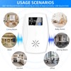 2 Pcs Ultrasonic Pest Repeller Indoor with LCD,Plug in Rodent