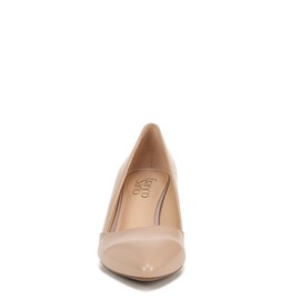 Franco Sarto Womens Frankie Pointed Toe Wedge Pump Ballet Beige Leather 8.5 M