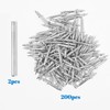 simarro 200 Pcs Double-Headed Nails Solid Wood Seamless, Nails Skirting