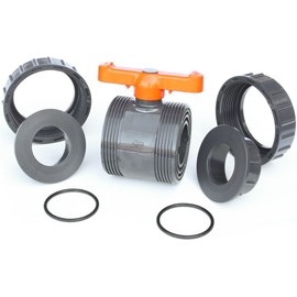 IrrigationKing RKBV3O Double Union PVC Ball Valve Slip/Weld, 3"