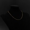 Mecool Small Link Paperclip Necklace Titanium Copper Chain Necklace Adjustable
