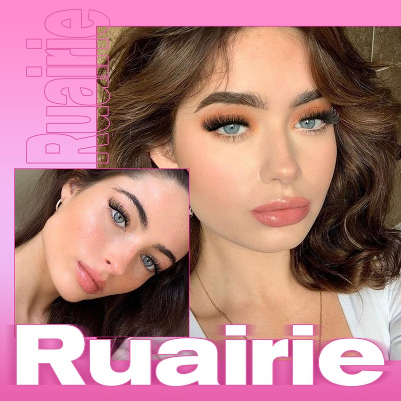 Ruairie Lash Clusters Wispy Eyelash Cluster Eyelash Extensions 154pcs Fluffy