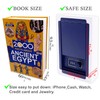 Deversion Book Safe Storage Box with Real Pages Combination Lock