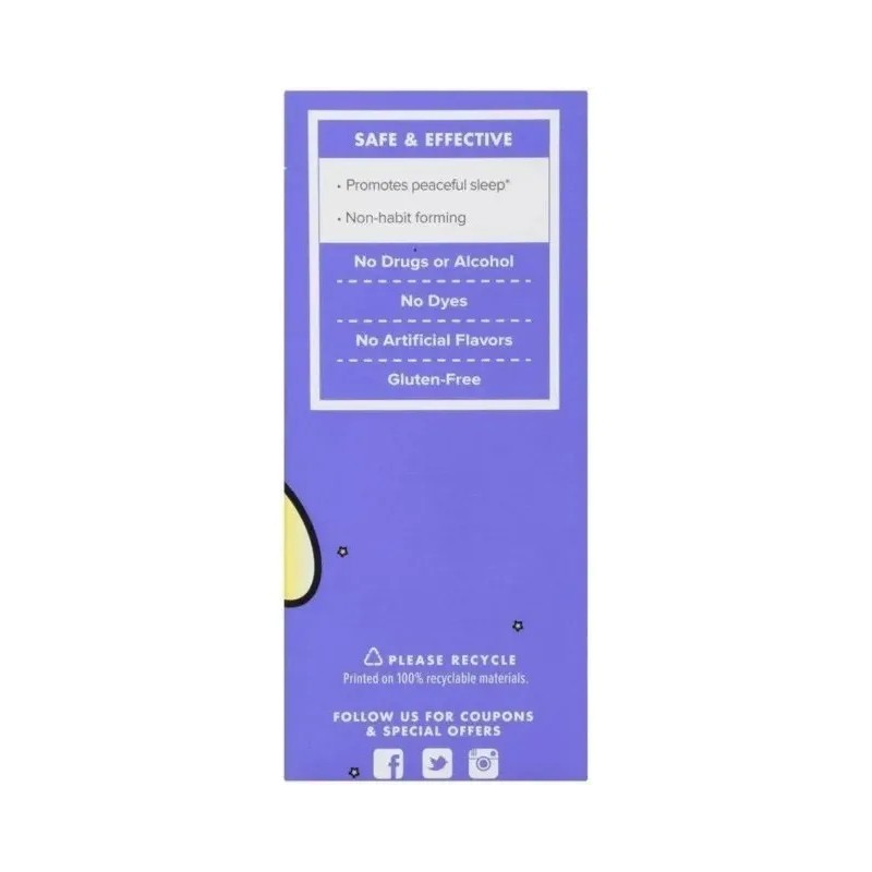 Mezcla lquida de moras Zarbees Naturals 1 mg -30 ml