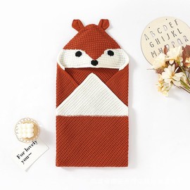 SIKAINI Baby Blanket, Newborn Transition Blanket, Winter Blanket, Knitted Blanket, Cotton Blanket, Girl/Boy, Early Baby Equipment, Birth Gifts