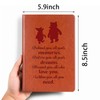 JOHSBYD Pooh Bear Leather Notebook Always Remember You’re Braver Than