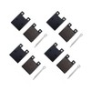 XYT WORLD 4 Pairs Organic Bicycle Bike Disc Brake Pads