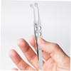 Ipetboom Gland Massage Tweezers Eye Remover Tool Eyelid Tweezers Round
