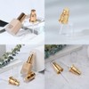 4 Packs Foundation Pump Replacement Gold Cosmetic Liquid Pump Plastic