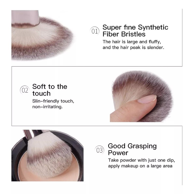 Maquillaje Estuche Portátil Brochas Cosmetiquera Organizador Maquillaje