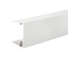 35mm SNAPA Polycarbonate End Closure Roof Sheet U-Profile Drip End